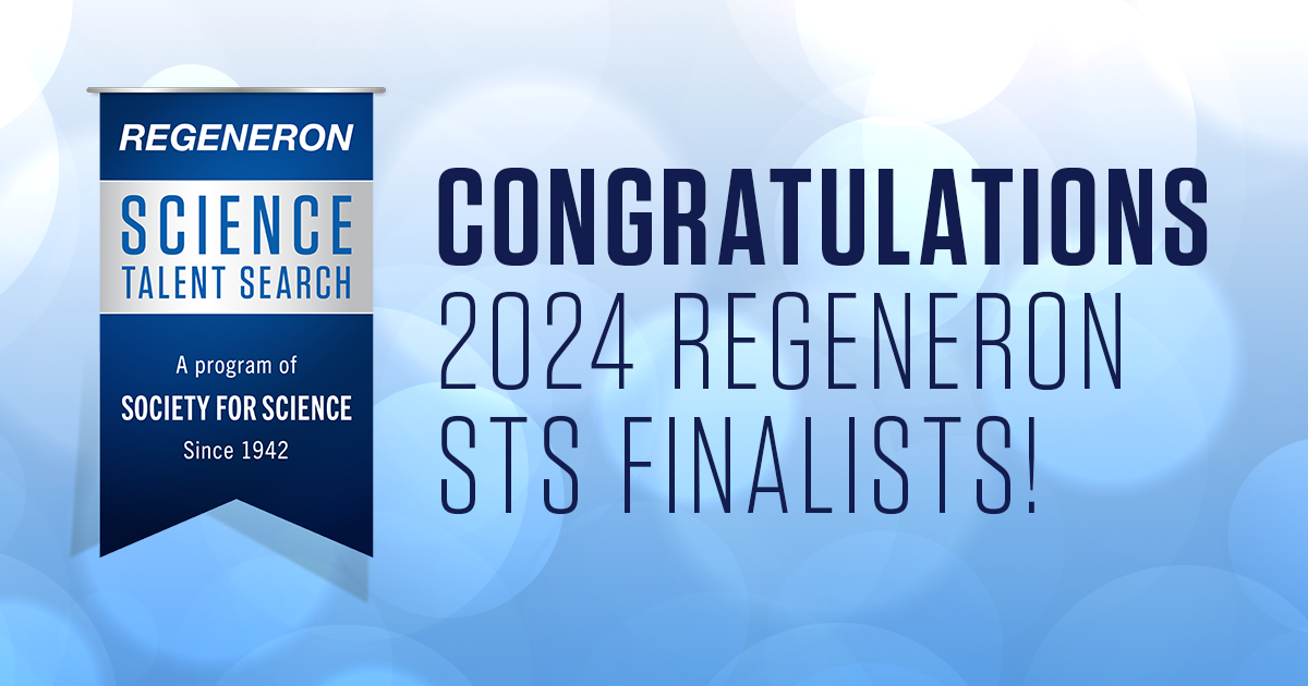 DAO Student Linus Tang Named 2024 Regeneron Science Talent Search